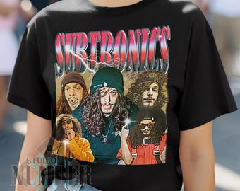 Subtronics-shirt, Subtronics-t-shirt nieuw ontwerp casual uniseks T-shirt maat S-3XL