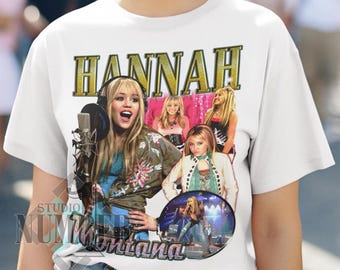 Hannah Montana Shirt , Hannah Montana Tshirt , Miley Cyrus Shirt , Miley Cyrus Tshirt new design casual unisex tee size S-3XL