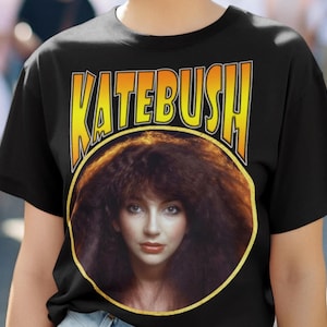 Kate Bush Shirt bootleg, Kate Bush Tee Shirt, Kate Bush T shirt, Kate Bush clothing casual Kate Bush Tee