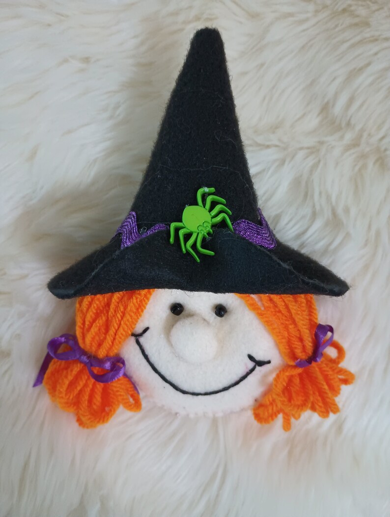 Halloween Decor Brooches Pins or Pendant Ornaments in Felt Ornaments ...