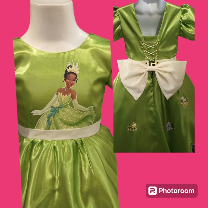 RTS (4T) Princesses Halter Dress