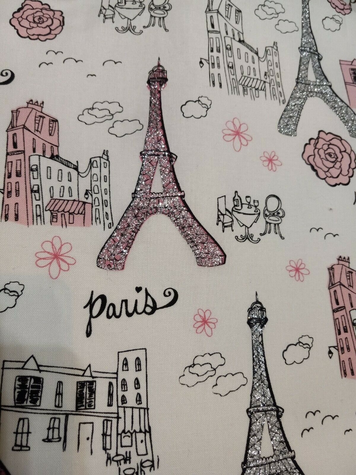 Paris Eiffel Tower Pink Glitter Bathroom Decor Toilet Seat & Etsy