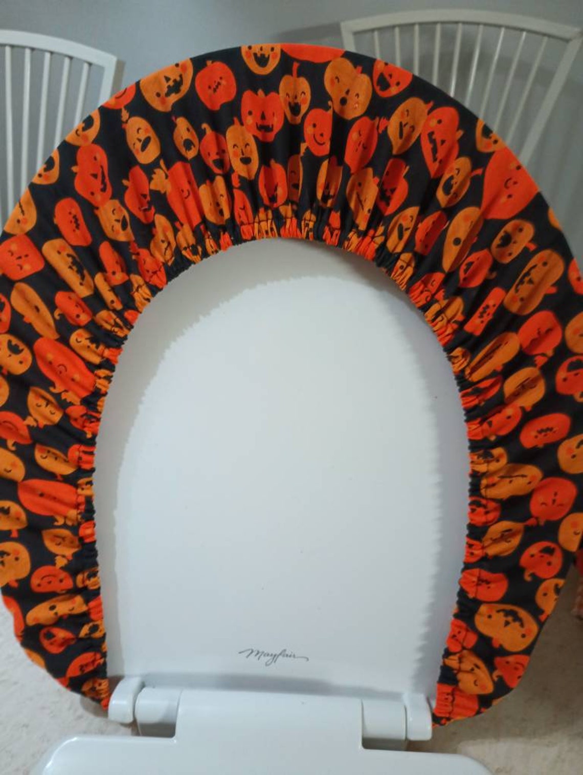 Halloween Scary Pumpkin Jack Lantern Toilet Seat & Tank Covers Etsy