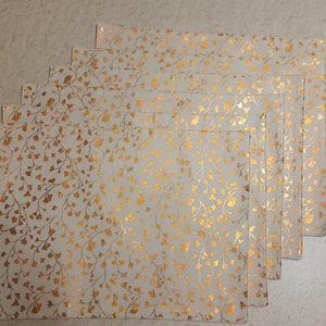 Christmas placemats gold/beige cotton fabric holidays winter decor home decor Reversible