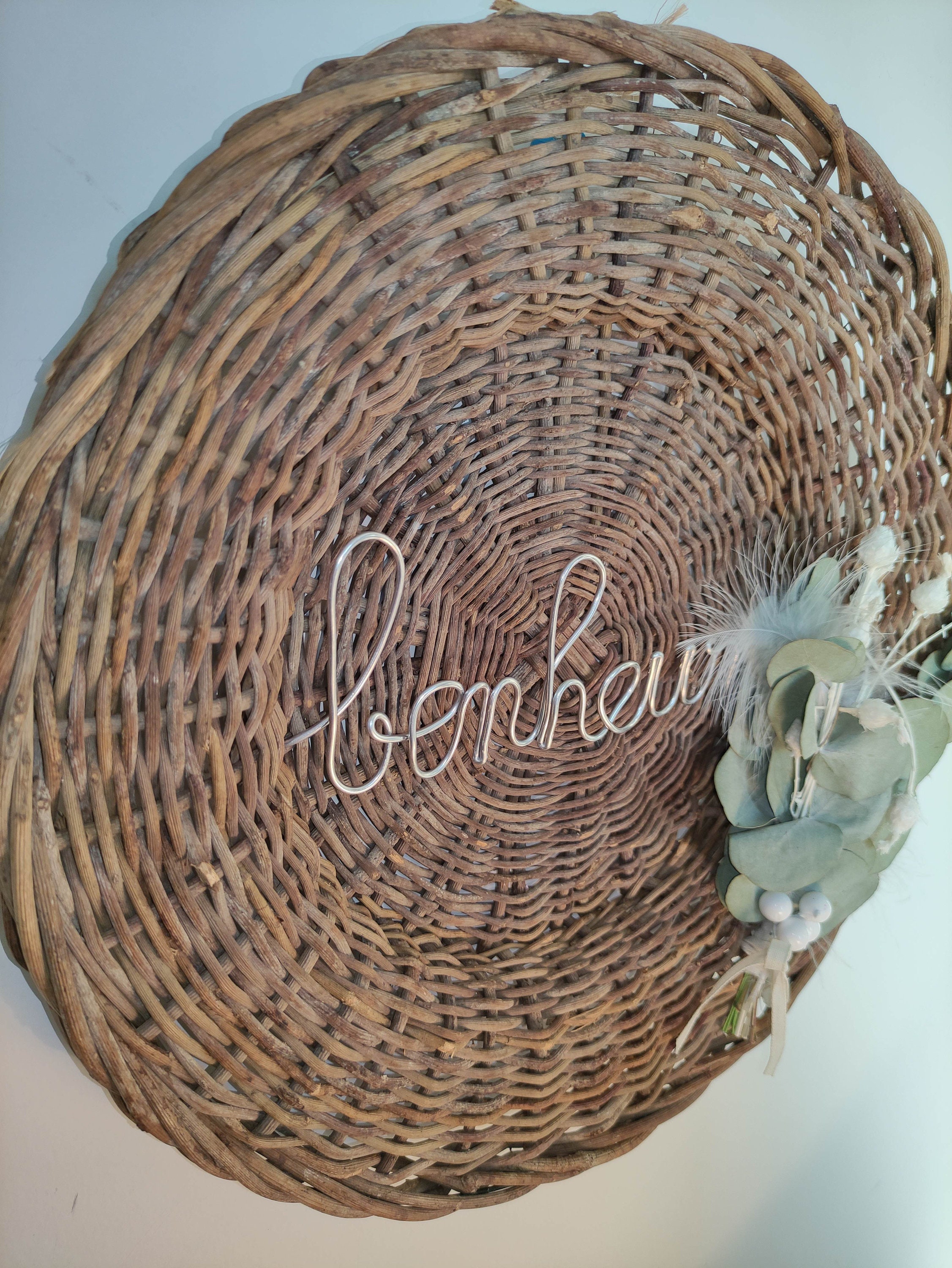 Cercle en Osier Bonheur