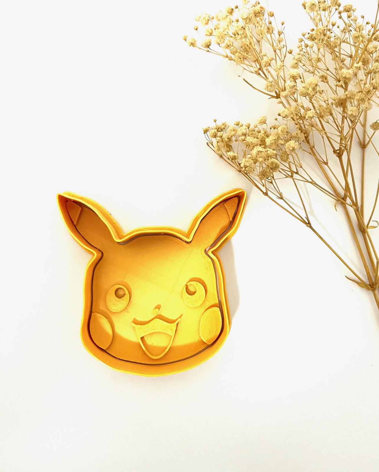 AJT Pikachu Pokemon Electric Type Yellow Mouse Cookie Cutter – Special Occasion PR870