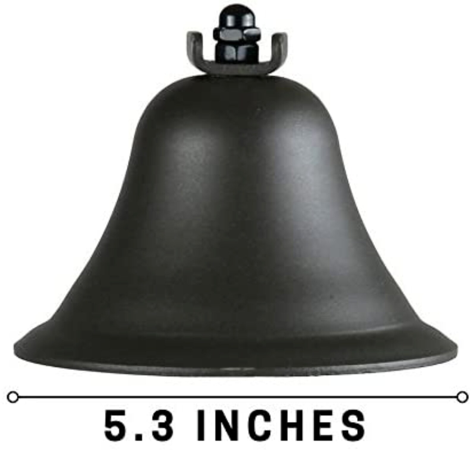 Outdoor Dinner Bells Made of Black Cast Iron Bracket Mounts Etsy