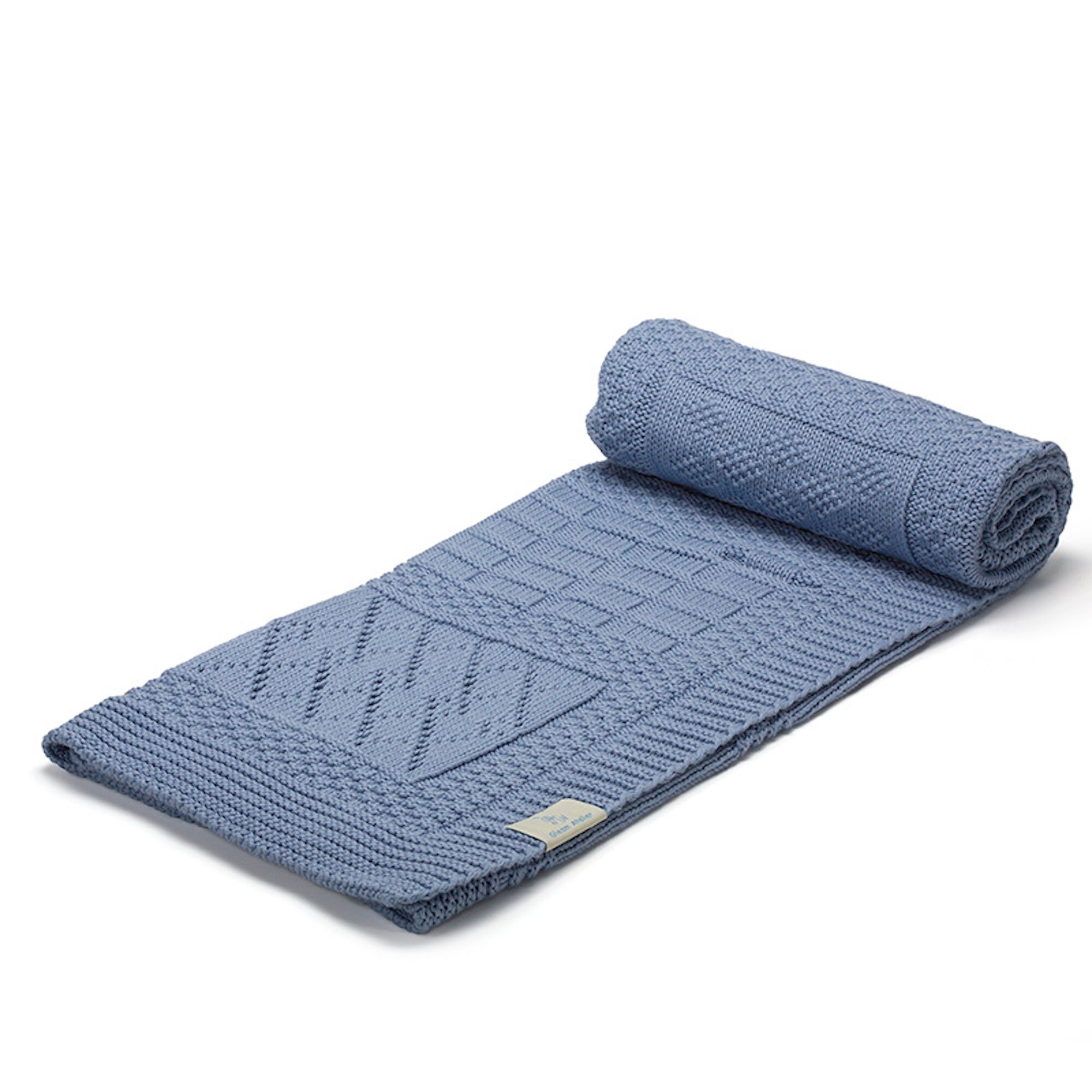 Knitwear Baby Blanket Set, It Consists of 3 Part. 100 Cotton Fabric