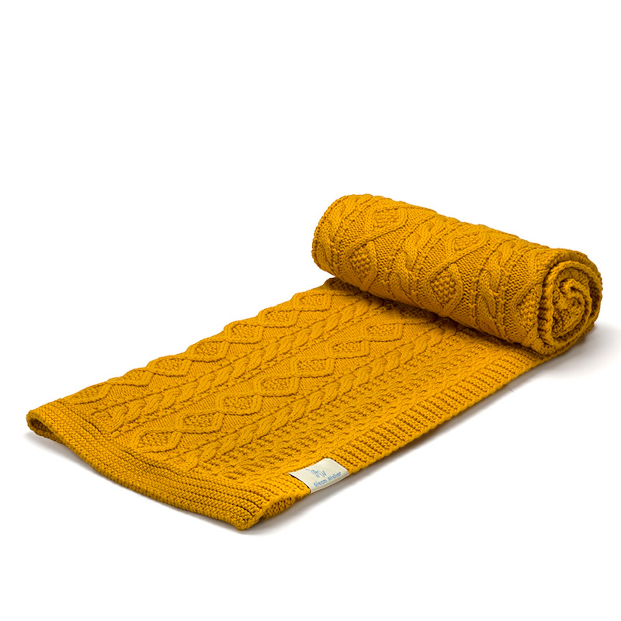 Knitwear Baby Blanket Set, It Consists of 3 Part. 100 Cotton Fabric