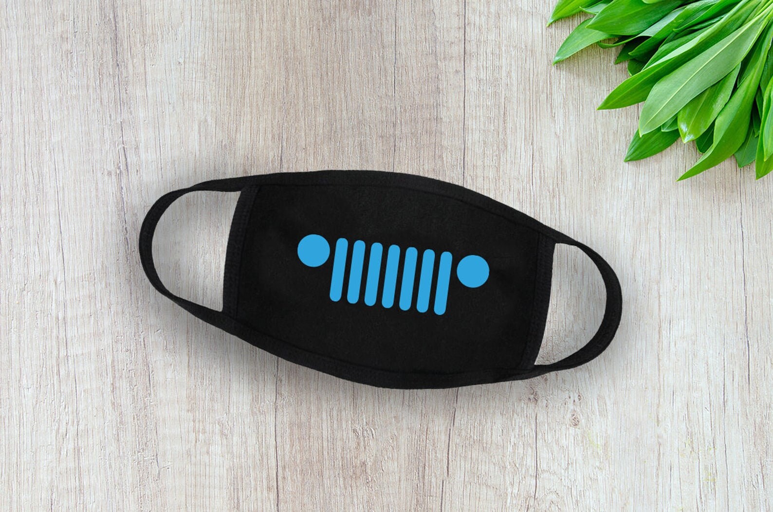 Jeep Logo Reusable Masks Custom Color Jeep Themed Mask For Etsy