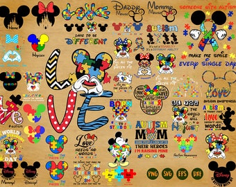 Free Free 242 Disney Autism Svg SVG PNG EPS DXF File