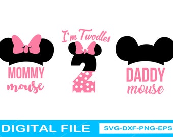 Download Minnie Birthday Svg Etsy