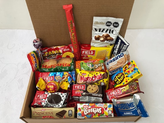 50 artículos Caja de regalo de dulces americanos - Ecuador