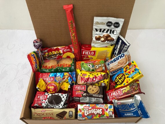 50 artículos Caja de regalo de dulces americanos - Ecuador