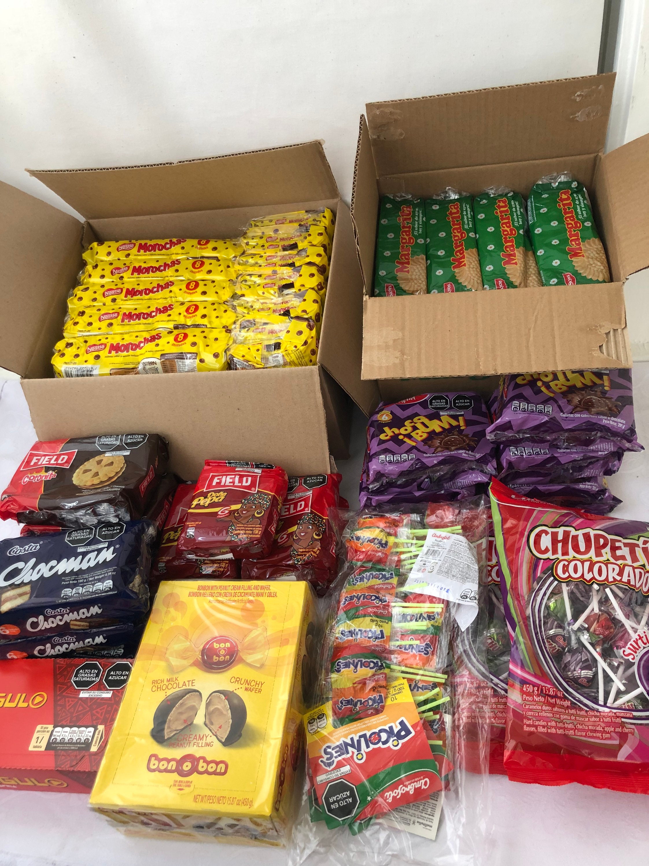 Peruvian Cookie Box Assortments Chocolates & Cookies Sweets Etsy
