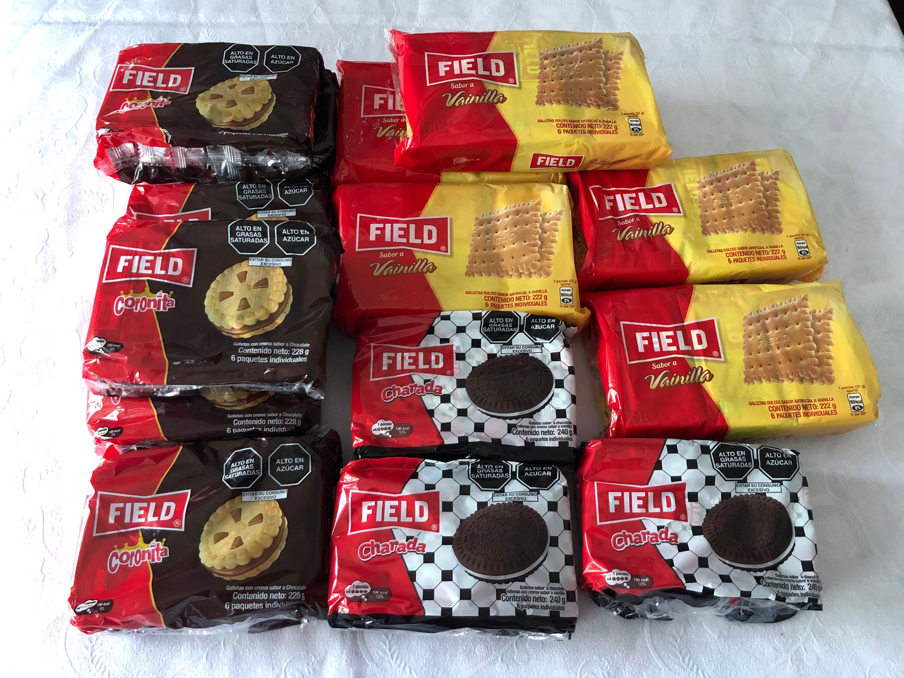 Field Charada Cookies 6 units Bags 