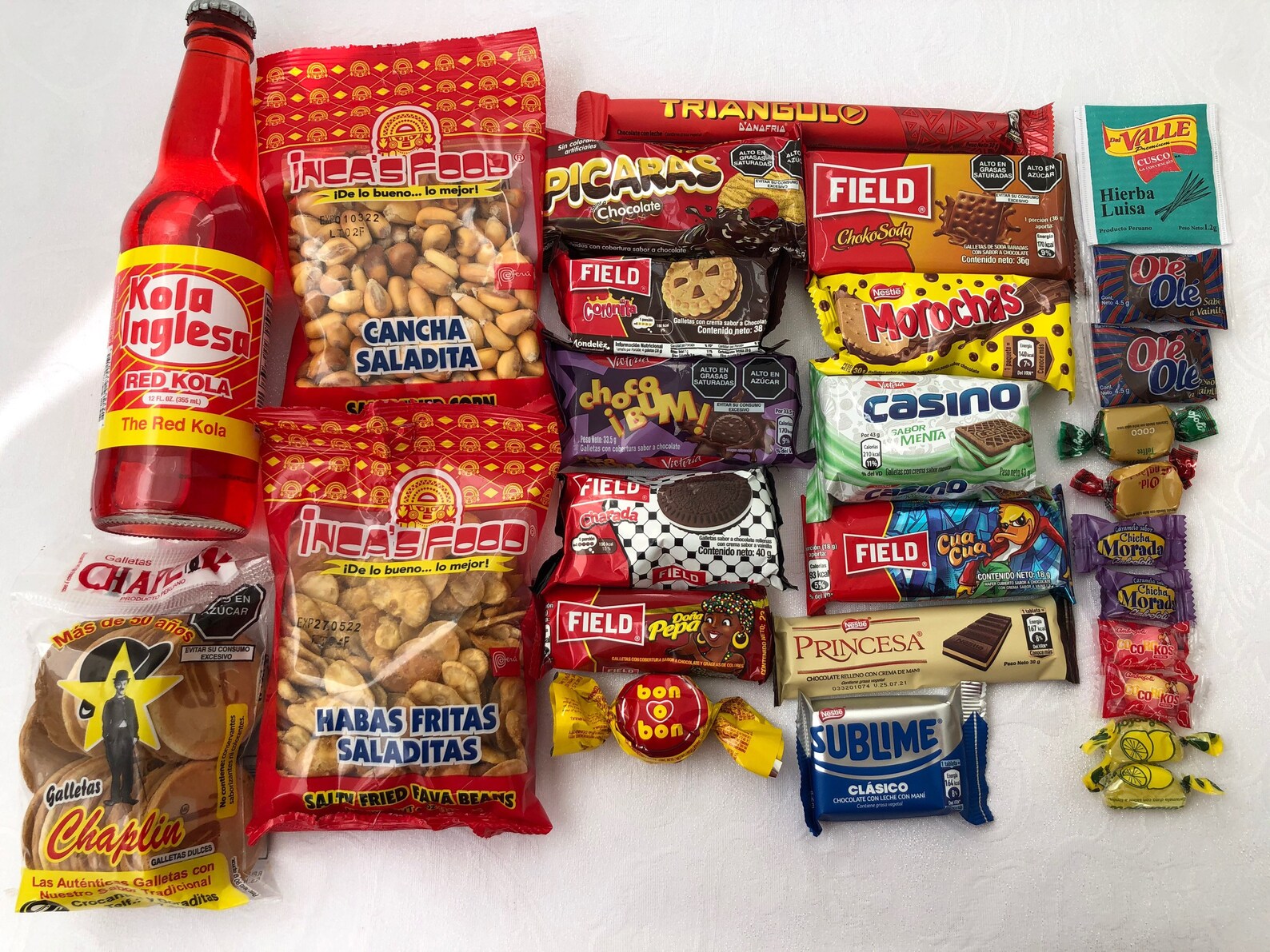 Peruvian Candy Box Perú Snacks Assortments Cookies Chocolates - Etsy