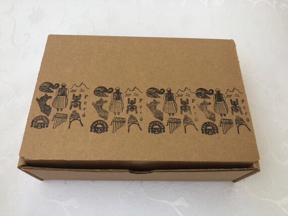 Peruvian Candy Box With Assortments Cookies Chocolates Candies