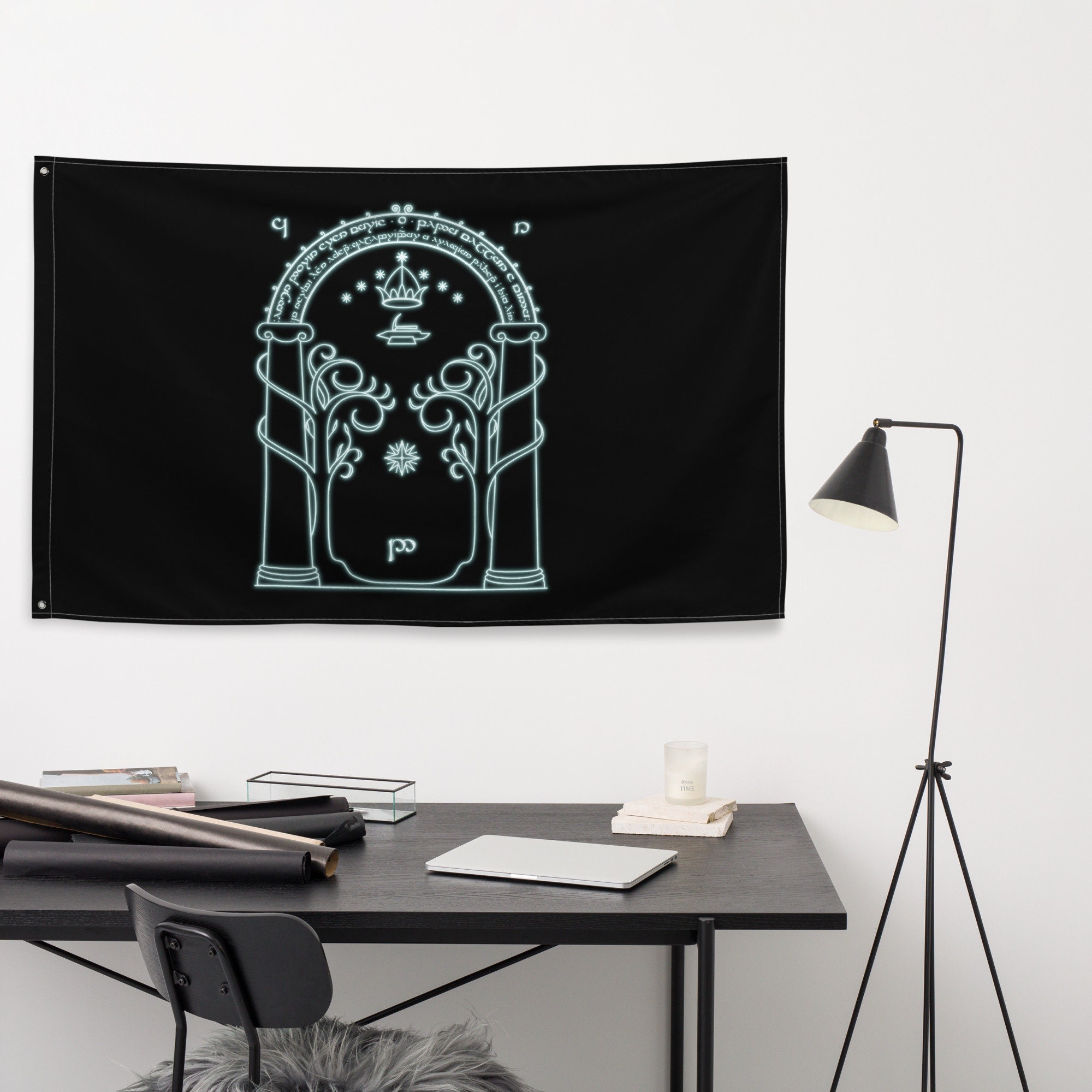 LOTR Khazad-Dum Flag Moria Flag The Lord of The Rings -  Portugal