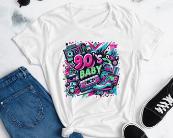 90’s Baby Shirt | Made In The 90’s | 90’s Party Shirt | Nostalgia | Graphic Tee | 90’s Kid