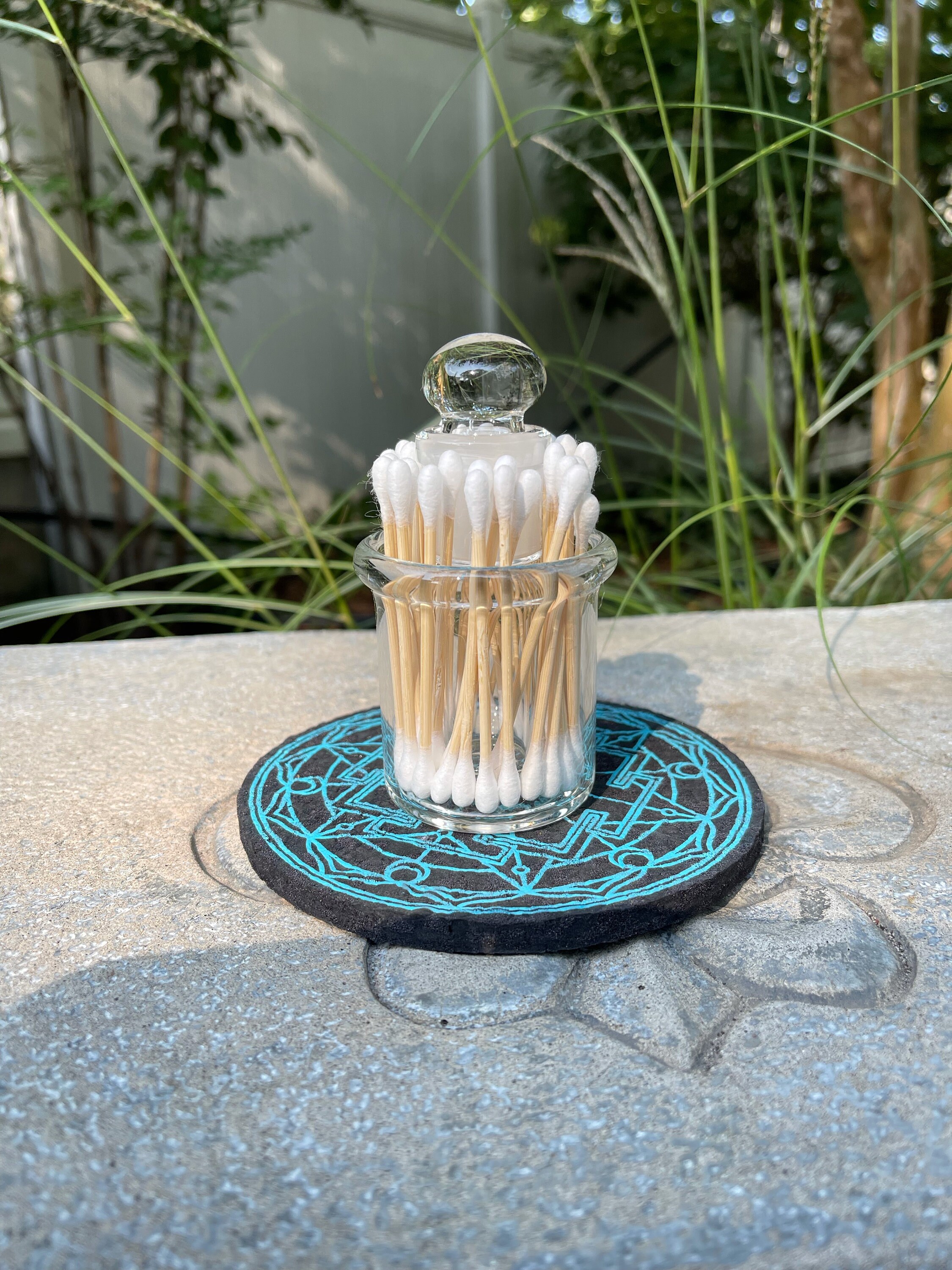 Q Tip Iso Jar