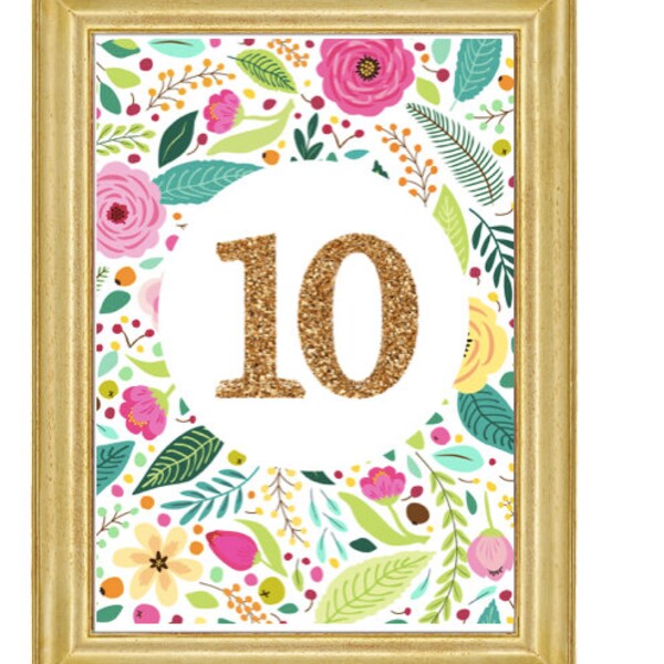 Happy 10th Birthday Printable - Etsy