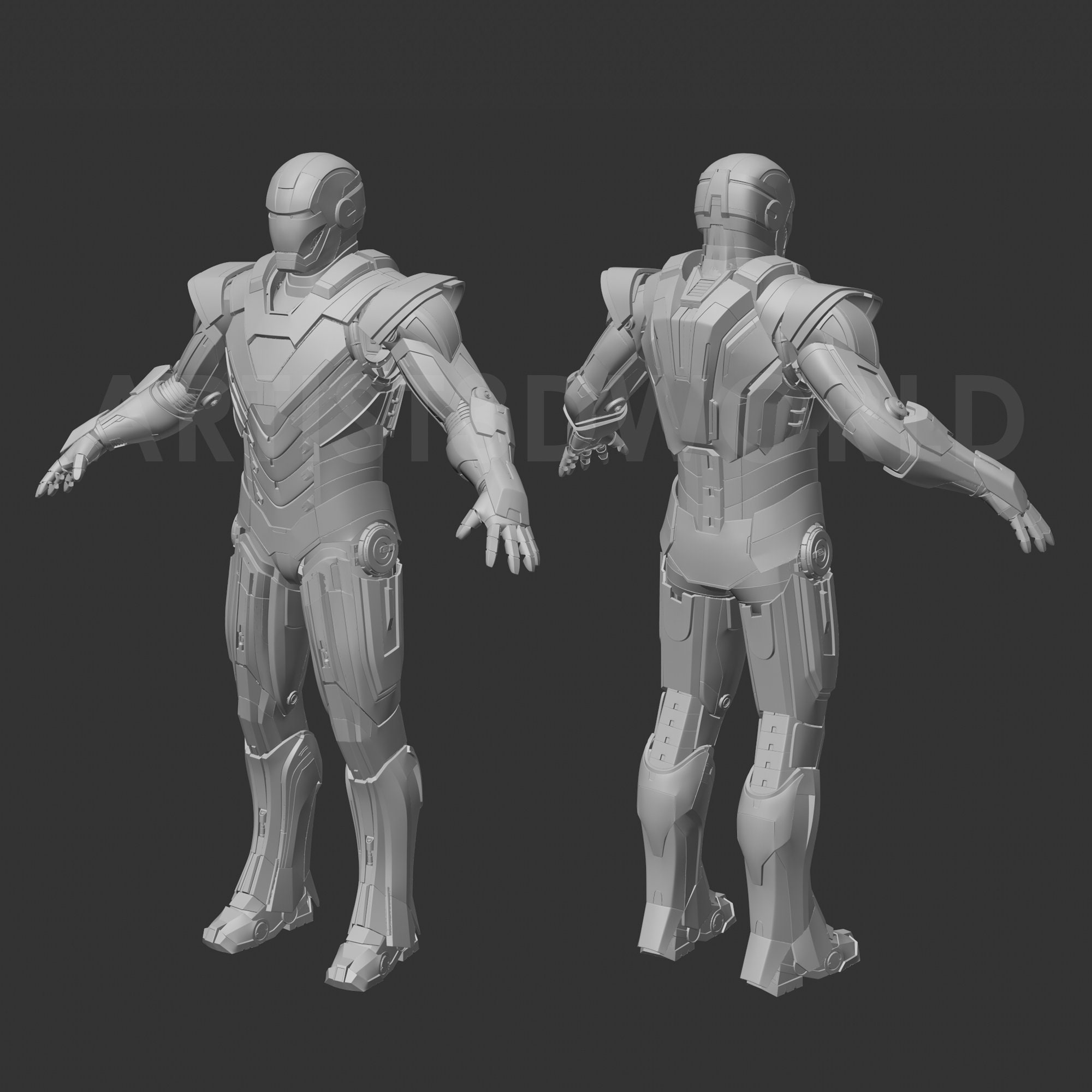 Iron Man Mark 30 Cosplay-pak STL-bestand voor 3D-printen Hoge kwaliteit |  DIGITALE BESTANDEN - Etsy België, image size:2000x2000