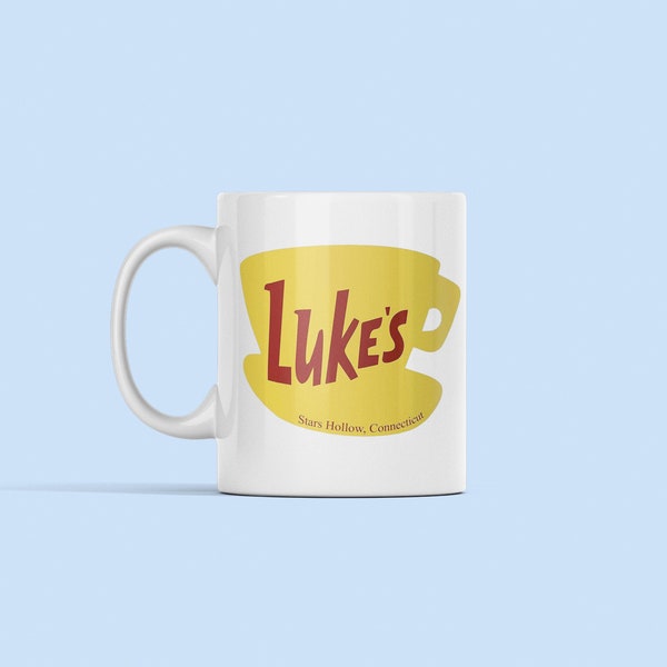 Luke's Diner Gilmore Girls 11 Ounces Funny White Coffee Mug