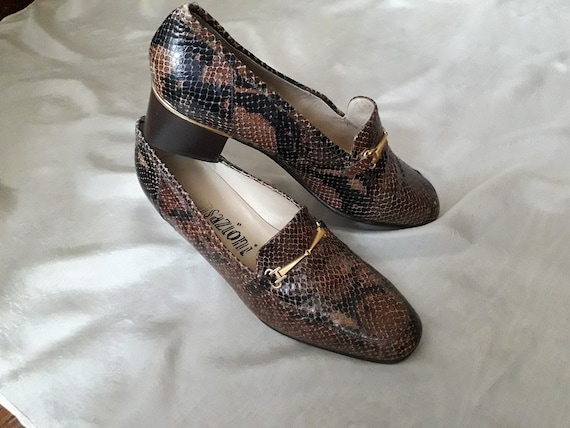 Slangenleer schoenen heren hotsell