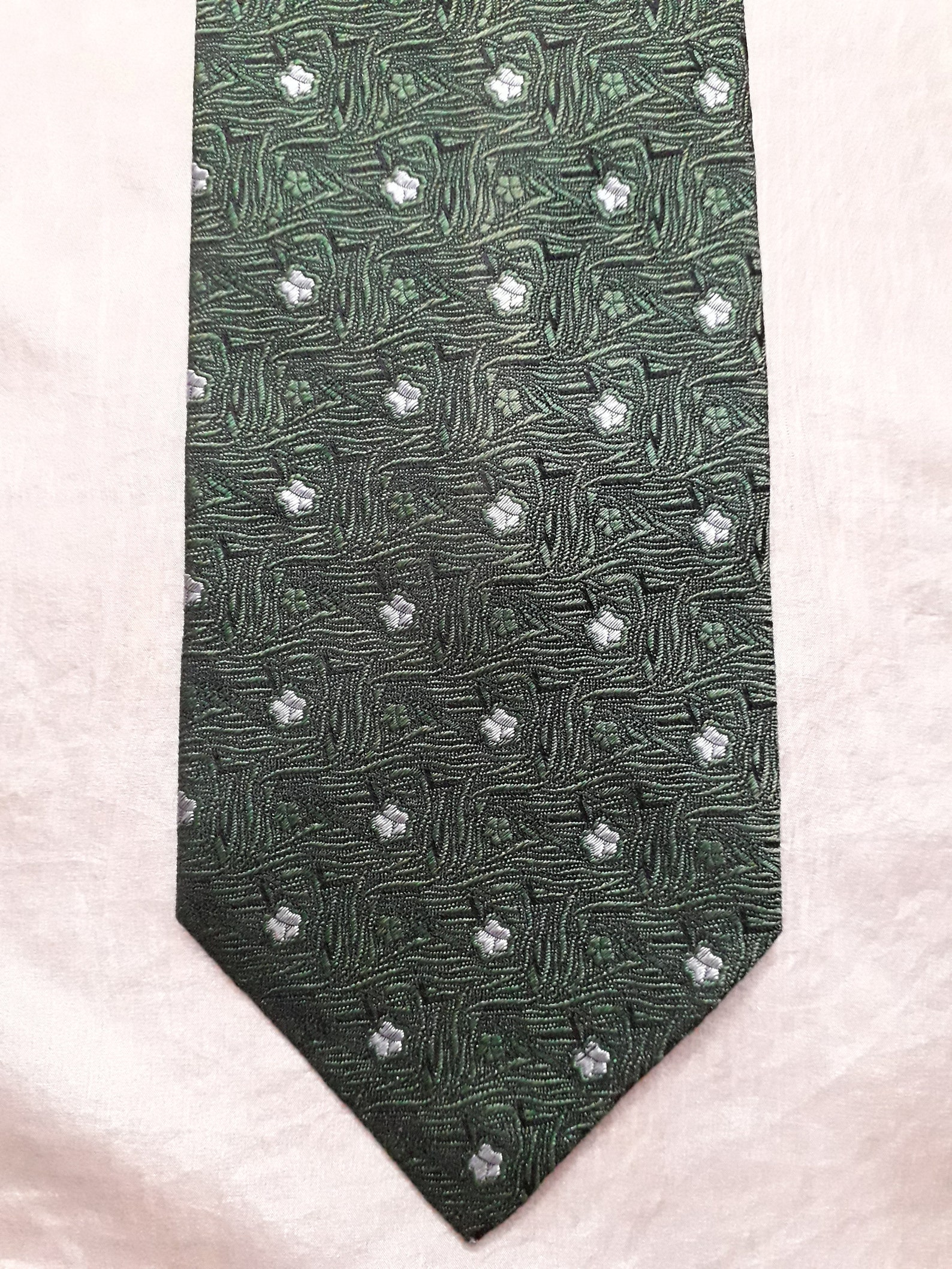 Vintage silk tie from Hugo Boss | Etsy