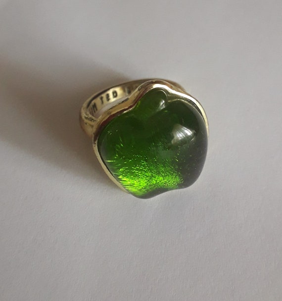 Ted Baker ring green apple size s-m - image 3