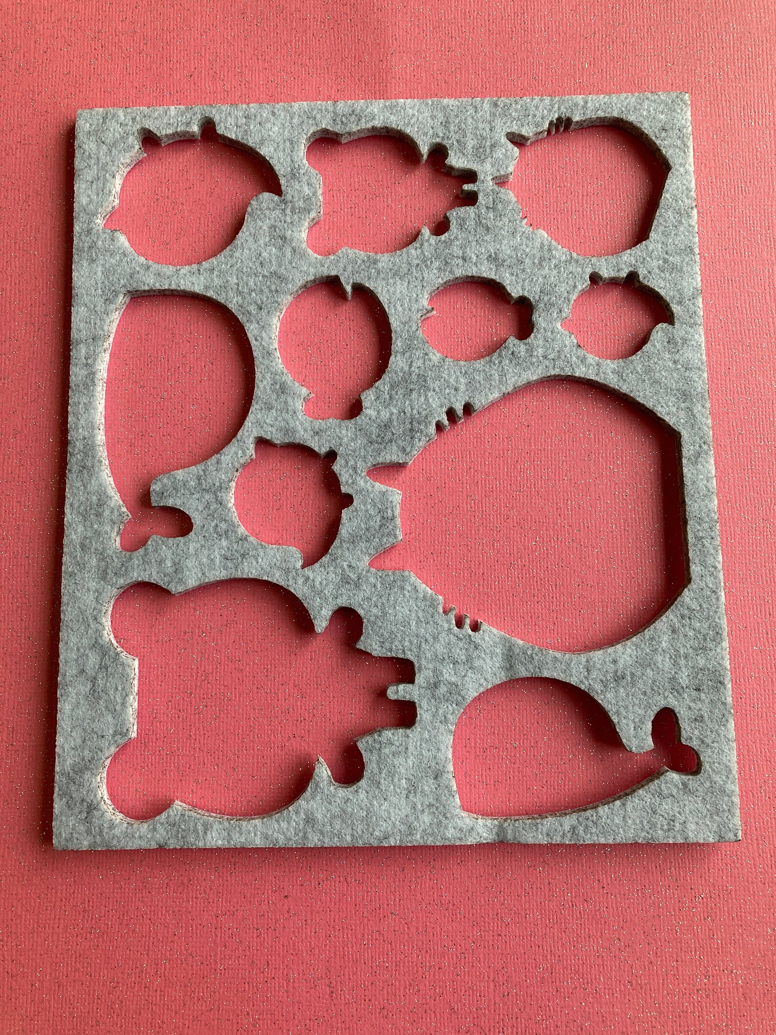 6pcs Wool Felt Mold Needle Felting DIY Craft Stencil Etsy