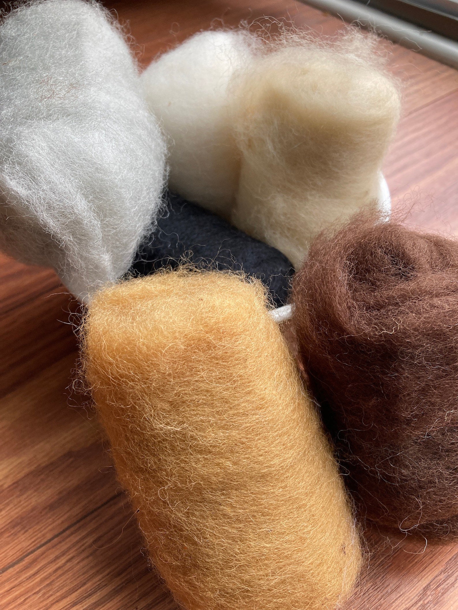Wool Felt Wool Felting Supplies Wet Felting supply DIY | Etsy