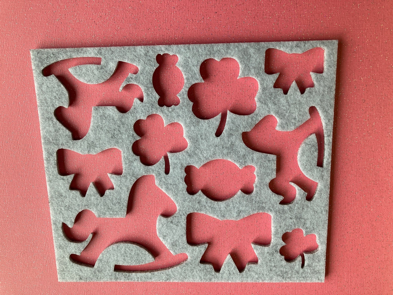 6pcs Wool Felt Mold Needle Felting DIY Craft Stencil Etsy