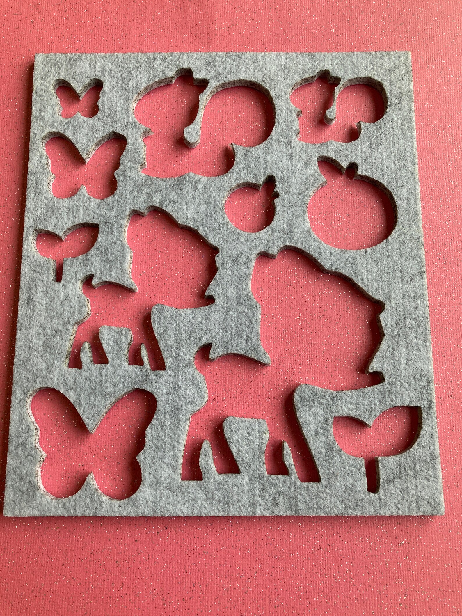 6pcs Wool Felt Mold Needle Felting DIY Craft Stencil Etsy