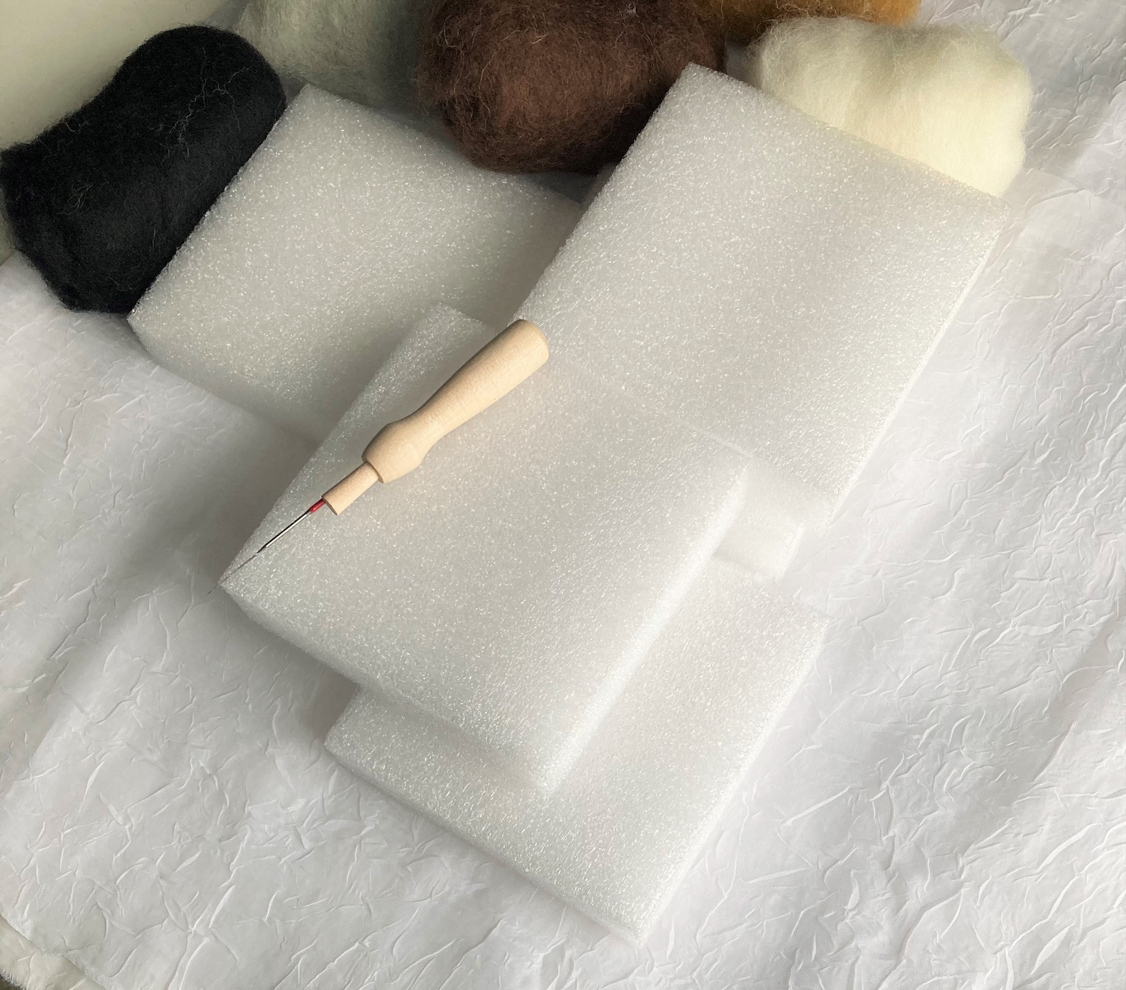 Felting Pad Needle Felting Accessories DIY Kit Foam Pad Felting Supply