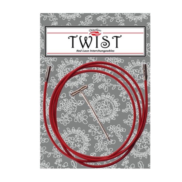 ChiaoGoo 37'' TWIST Red Cables [M] [S] [L]