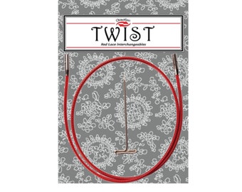 ChiaoGoo 22'' TWIST™ Red Cables [M] [S] [L]