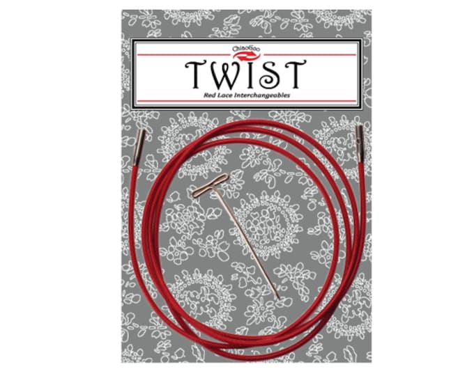 ChiaoGoo 37'' TWIST Red Cables [M] [S] [L]