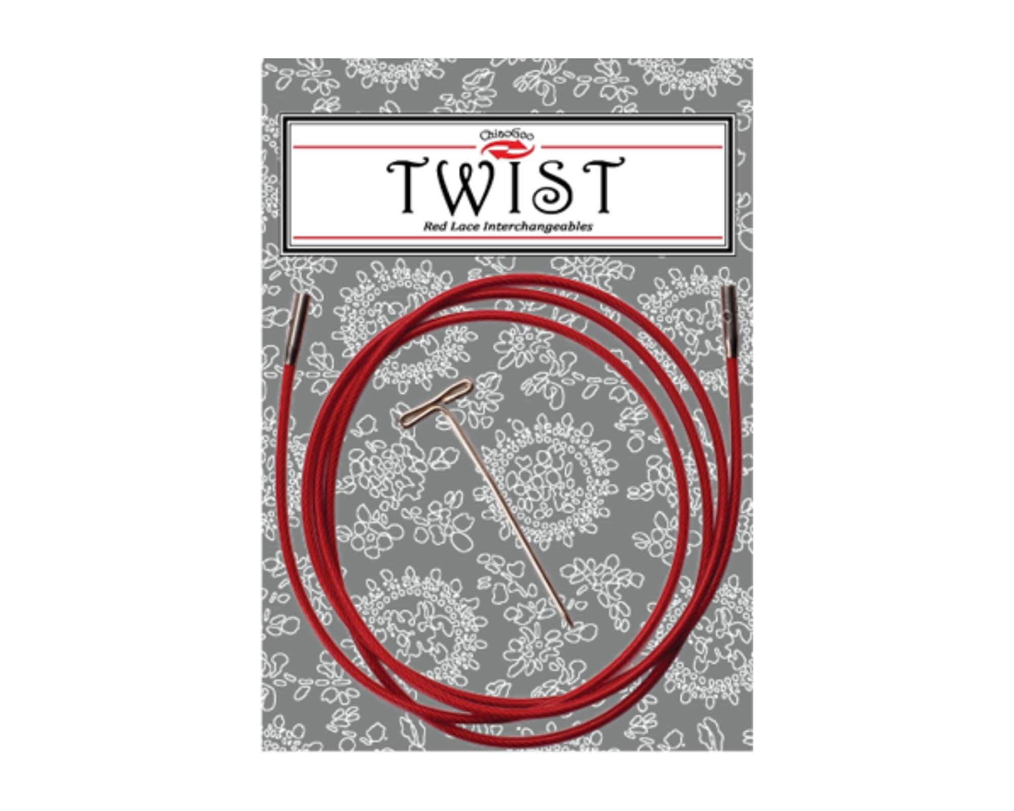 Chiaogoo Twist Red Lace Mini 5 13 Cm 7500-M Stainless Steel