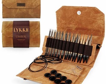 LYKKE 5" (13cm) IC Set - Interchangeable knitting needle set