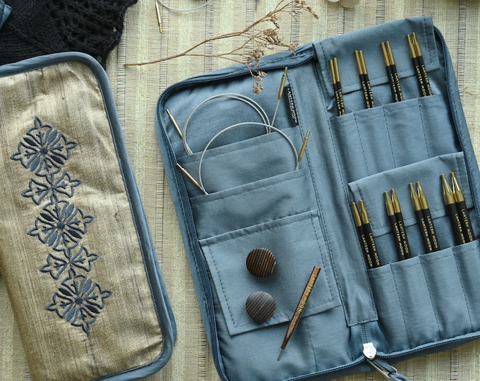 Featured listing image: Lantern Moon GLORY - 5'' Interchangeable knitting needle set (8 sizes)