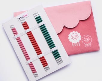 Knit Pro 6'' Zing DPN starter set (15cm)