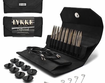 LYKKE  3.5" (10cm) IC  Set - Driftwood needles