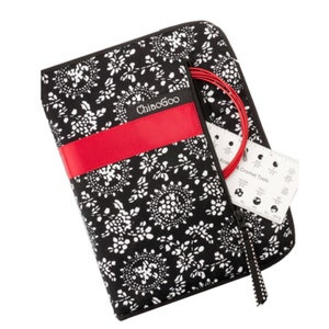 ChiaoGoo 4&#39;&#39;(10cm) Complete set Twist Red Lace Interchangeable  stainless steel knitting needles