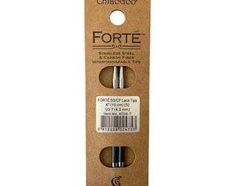 ChiaoGoo Forté 4" (10 cm) Forté carbon fibre tips