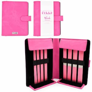 LYKKE 6" (15 cm) DPN Blush pequeno conjunto - Conjunto de agulhas de tricô de ponta dupla - Birchwood