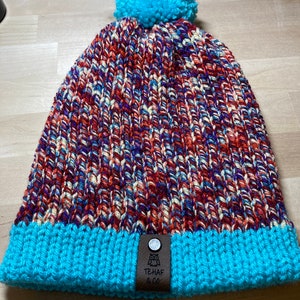 Knit Winter Hat Handmade