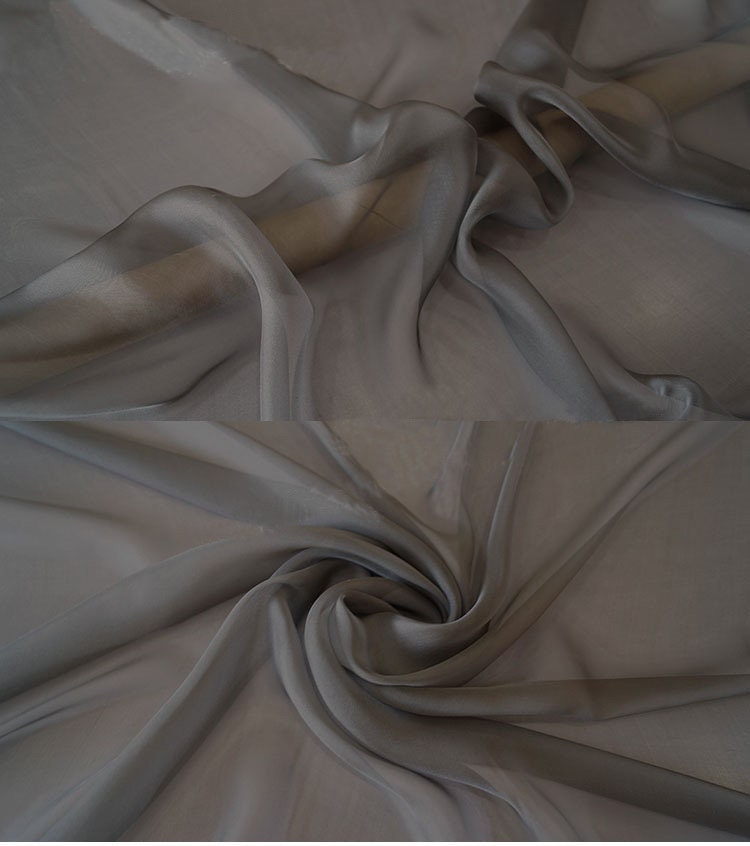 Silk Chiffon Fabric, Silk Chiffon Fabric Many Colors, Silk Chiffon