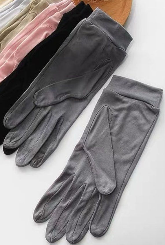 100% Silk Gloves Pure Silk Knitted Gloves One Pair for Hand